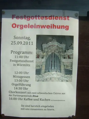 Orgeleinweihung, 2011 – Foto 1 von 13